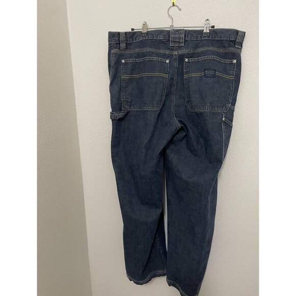 Columbia Carpenter Jeans Men’s 38x30 Blue Denim Loose Straight - Picture 7 of 8